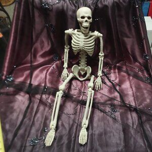 Halloween Skeleton 22" plastic bendable